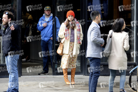 Dreharbeiten zu 'Collateral Beauty' in New York