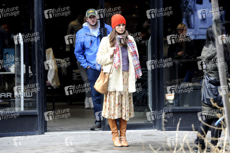 Dreharbeiten zu 'Collateral Beauty' in New York