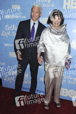 Premiere 'Nothing Left Unsaid: Gloria Vanderbilt & Anderson Cooper' in New York