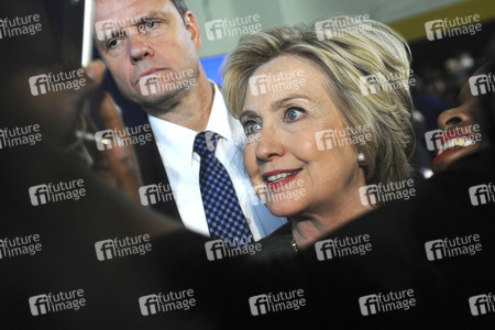 Wahlkampfrede von Hillary Clinton in New York