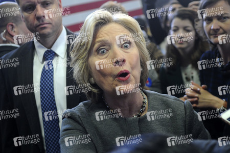 Wahlkampfrede von Hillary Clinton in New York