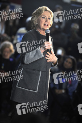 Wahlkampfrede von Hillary Clinton in New York