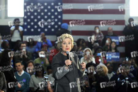 Wahlkampfrede von Hillary Clinton in New York