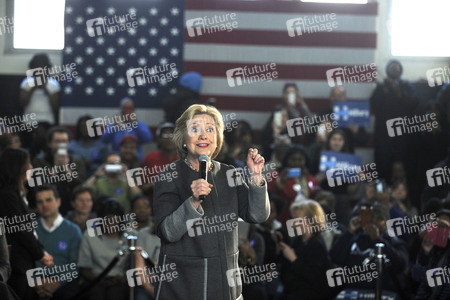 Wahlkampfrede von Hillary Clinton in New York