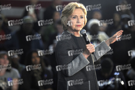 Wahlkampfrede von Hillary Clinton in New York