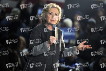 Wahlkampfrede von Hillary Clinton in New York