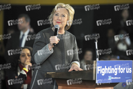 Wahlkampfrede von Hillary Clinton in New York