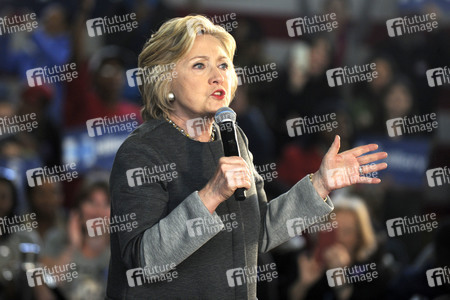 Wahlkampfrede von Hillary Clinton in New York