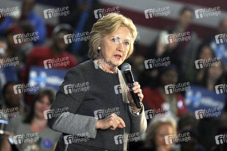 Wahlkampfrede von Hillary Clinton in New York