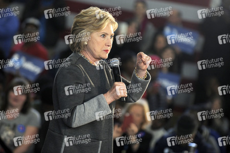 Wahlkampfrede von Hillary Clinton in New York