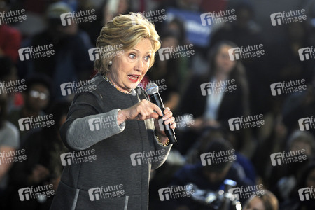 Wahlkampfrede von Hillary Clinton in New York