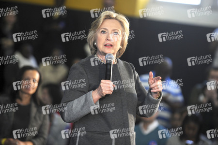 Wahlkampfrede von Hillary Clinton in New York