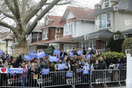 Wahlkampfrede von Bernie Sanders in New York