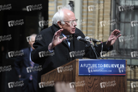 Wahlkampfrede von Bernie Sanders in New York