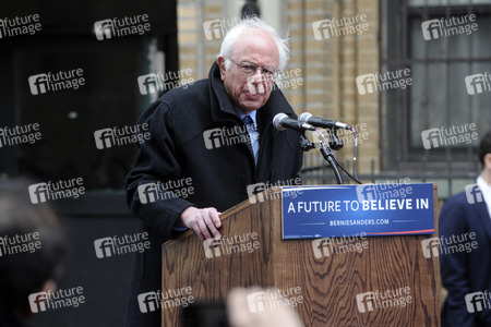 Wahlkampfrede von Bernie Sanders in New York