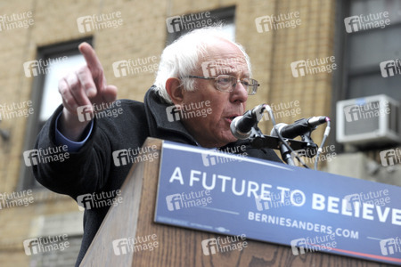 Wahlkampfrede von Bernie Sanders in New York