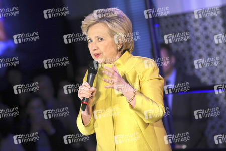 Wahlkampfrede von Hillary Clinton in New York