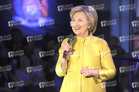 Wahlkampfrede von Hillary Clinton in New York