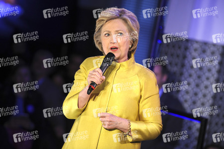 Wahlkampfrede von Hillary Clinton in New York