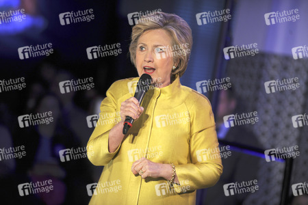 Wahlkampfrede von Hillary Clinton in New York