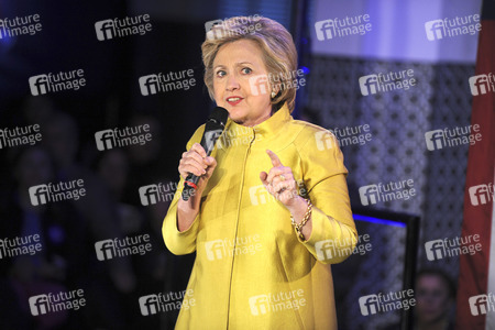 Wahlkampfrede von Hillary Clinton in New York
