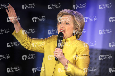 Wahlkampfrede von Hillary Clinton in New York