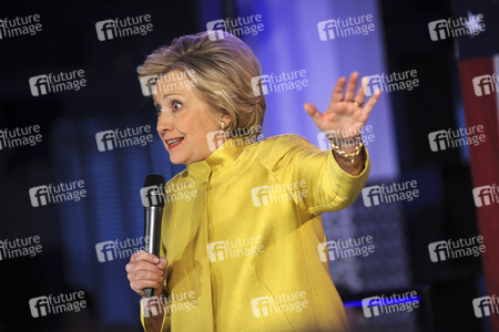 Wahlkampfrede von Hillary Clinton in New York