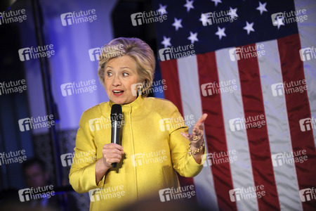 Wahlkampfrede von Hillary Clinton in New York