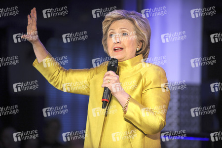 Wahlkampfrede von Hillary Clinton in New York