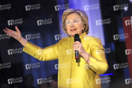 Wahlkampfrede von Hillary Clinton in New York
