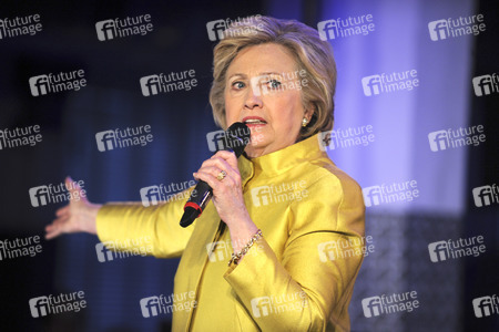 Wahlkampfrede von Hillary Clinton in New York