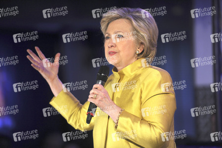 Wahlkampfrede von Hillary Clinton in New York