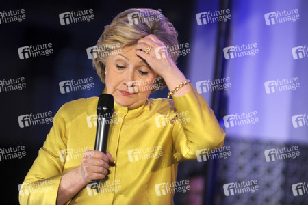 Wahlkampfrede von Hillary Clinton in New York