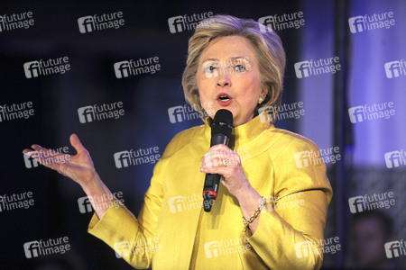 Wahlkampfrede von Hillary Clinton in New York