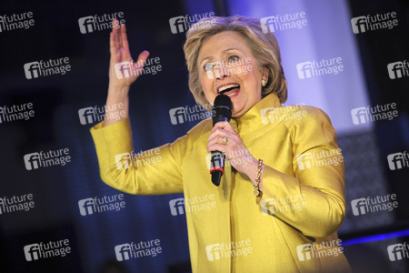 Wahlkampfrede von Hillary Clinton in New York