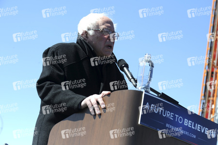 Wahlkampfrede von Bernie Sanders in New York
