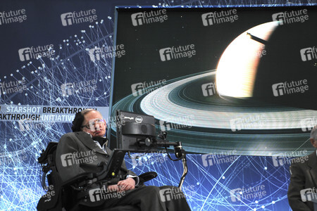 Präsentation der 'Breakthrough Starshot' Space Exploration Initiative in New York