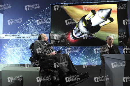 Präsentation der 'Breakthrough Starshot' Space Exploration Initiative in New York