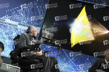 Präsentation der 'Breakthrough Starshot' Space Exploration Initiative in New York