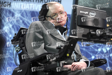 Präsentation der 'Breakthrough Starshot' Space Exploration Initiative in New York
