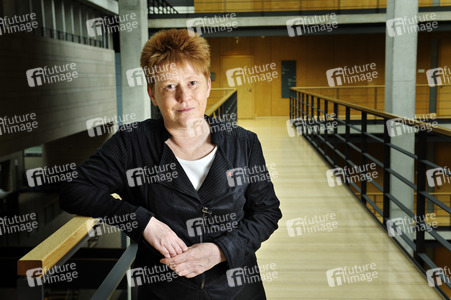 Photoshooting mit Petra Pau in Berlin