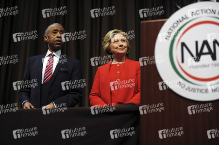 Hillary Clinton spricht auf der NAN Convention in New York