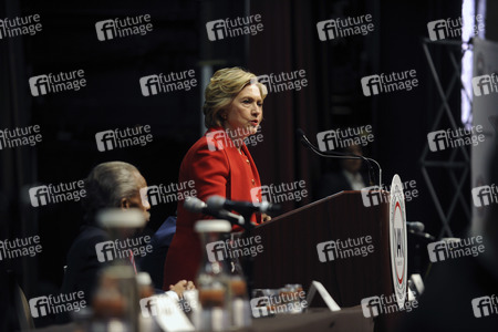 Hillary Clinton spricht auf der NAN Convention in New York