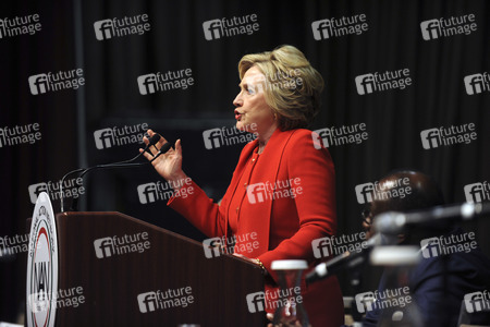 Hillary Clinton spricht auf der NAN Convention in New York