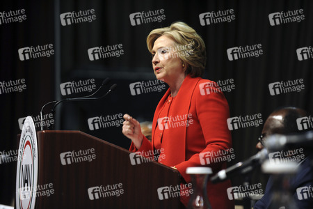 Hillary Clinton spricht auf der NAN Convention in New York