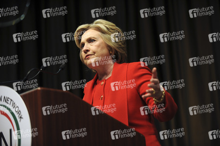Hillary Clinton spricht auf der NAN Convention in New York