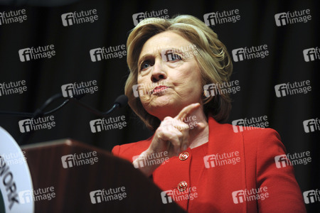 Hillary Clinton spricht auf der NAN Convention in New York