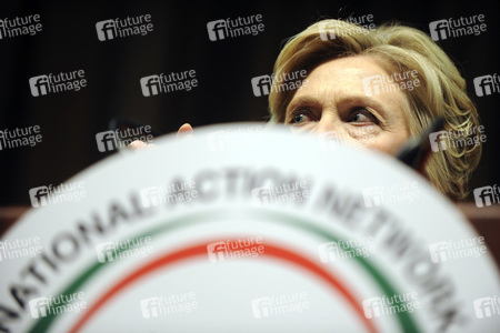 Hillary Clinton spricht auf der NAN Convention in New York