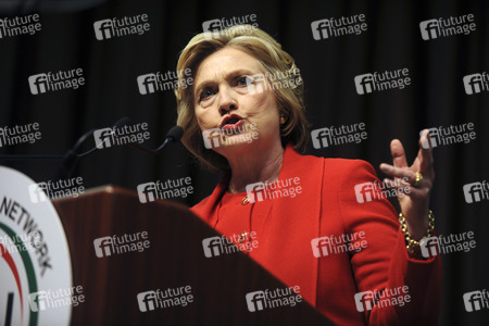 Hillary Clinton spricht auf der NAN Convention in New York