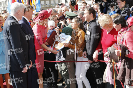 König Willem-Alexander und Königin Maxima der Niederlande in München